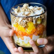 This Bionico Mexican Fruit Salad is a refreshing, satisfying, and perfectly sweet and creamy breakfast or special treat