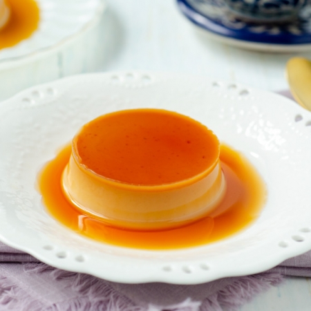 Vegan Flan « Dora's Table