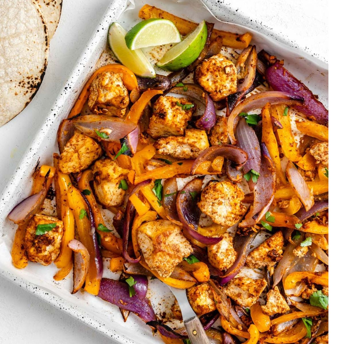 Easy 4-Ingredient Vegan Skillet Vegetable Fajitas - Cass Clay Cooking