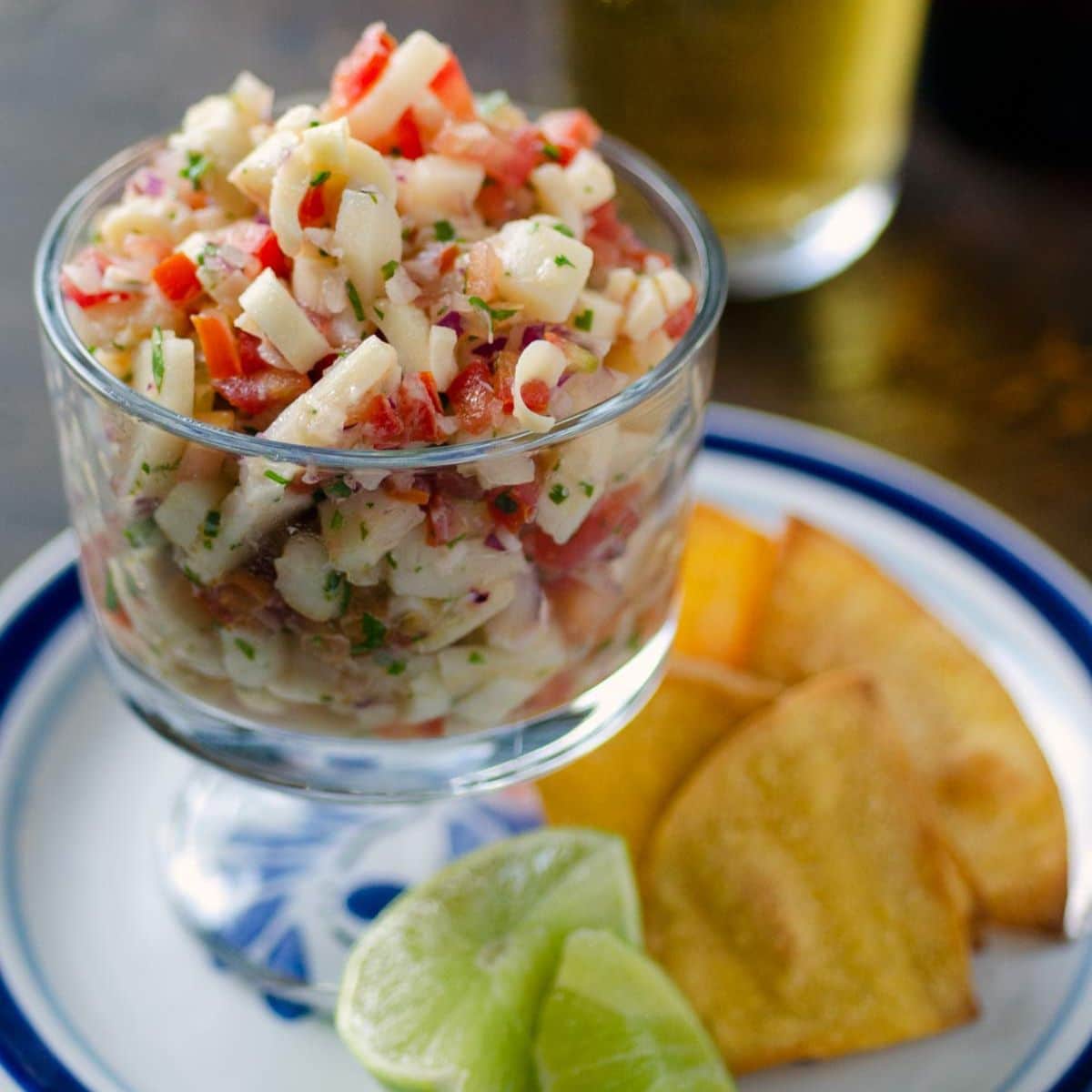Habanero Hearts of Palm Ceviche (Ceviche de Palmito)