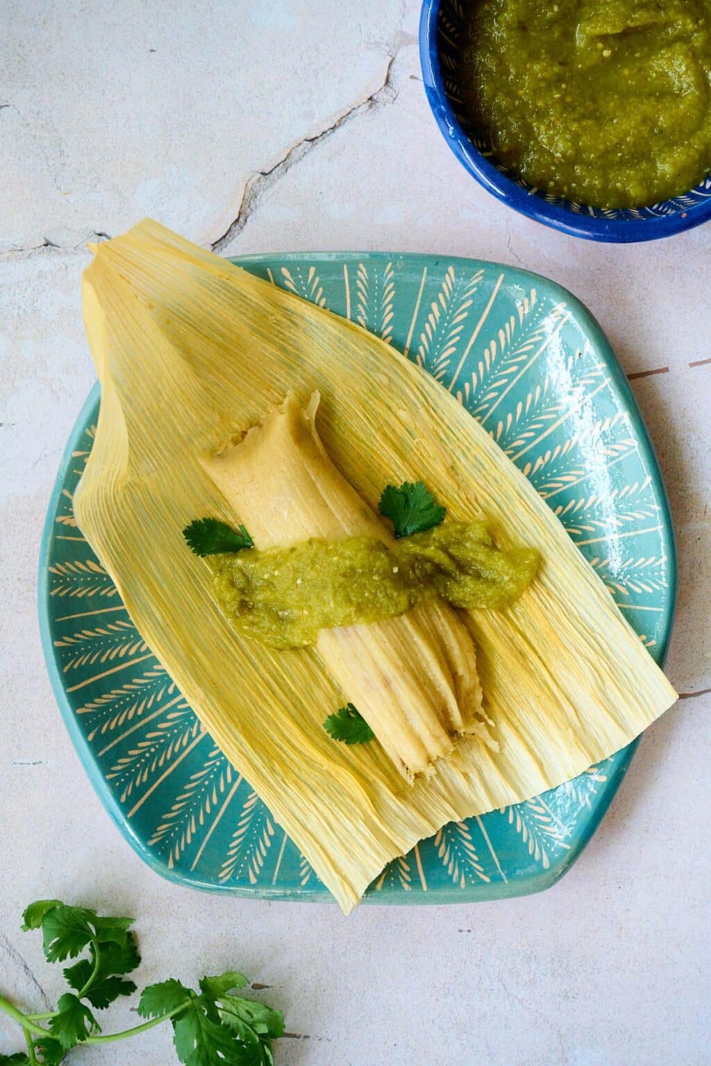 Vegan Tamales Verdes with Beans and Mushrooms « Dora's Table