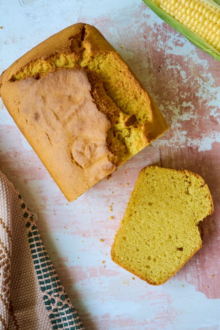 Sweet Corn Pound Cake (Panque de Elote)